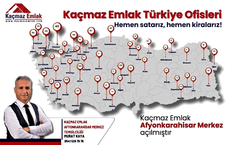 Kaçmaz Emlak Afyonkarahisar Merkez Temsilciliği